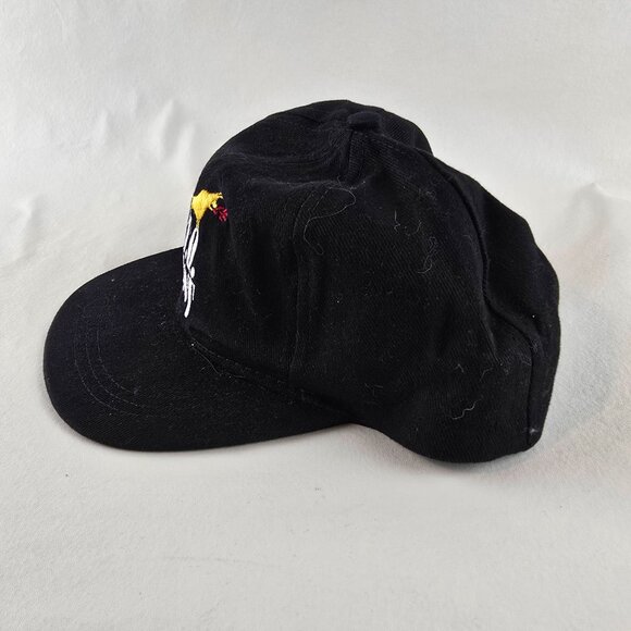 TQ Hot Tequila Hat Black Bull Logo Vintage Adjustable Snapback Cap Logo 7 - Picture 4 of 8
